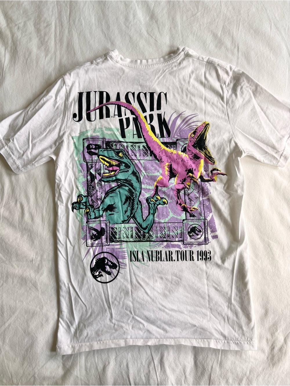 LARGE back graphic Jurassic Park Graphic tee